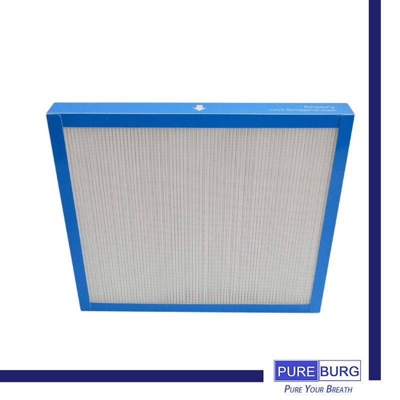 PUREBURG AF-10FL Replacement Filter Compatible with HoMedics Total Clean AF-10, AP-15, AR-10 Air Purifiers, AP-15CRF / AF-15,H13 HEPA with Activated Carbon for Dust, Odor, - Image 3